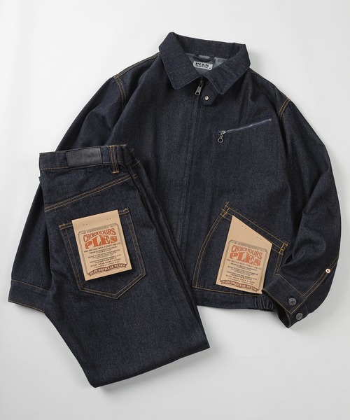   Jeans デニム　GジャンGパン デニムジャケット gジャン 「72」「セットアップ可能」ワン