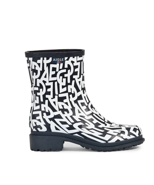 AIGLE フルフィールローラバーブーツ　レインブーツ　長靴　ブラック　24cm エーグル レインブーツ レディース 長靴 AIGLE アリア ハイ