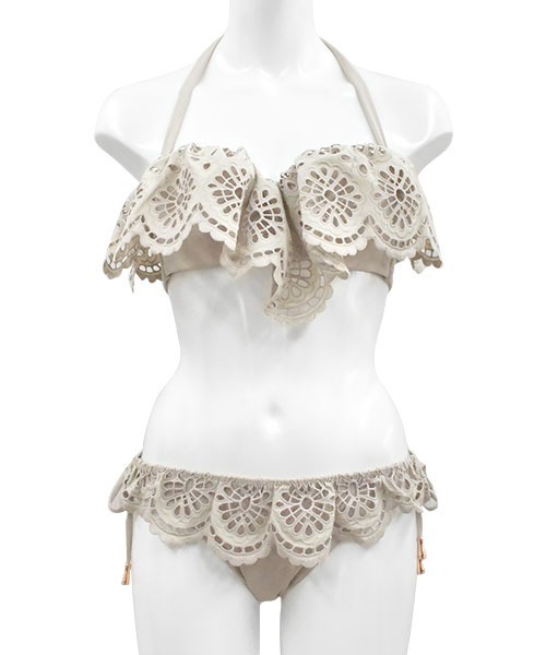 レースなど 水着 Paypayモール店 通販 Paypayモール Natural レースフリルビキニ Zozotown サイドリボ Www Ensiguarda Pt