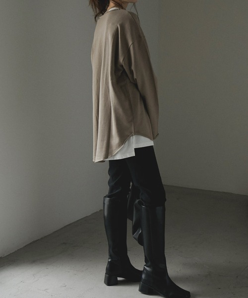 希少 初期 ソロイスト バックボーダー 切り替え カットオフ 裏毛スウェット S 2021SS COLLECTION – TAKAHIROMIYASHITATheSoloist.（タカヒロ