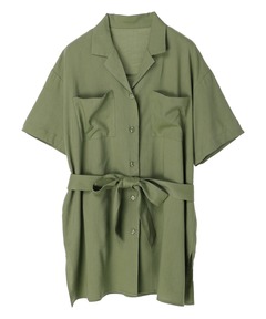 半袖サファリジャケット レディースファッション の商品一覧 ファッション 通販 Yahoo ショッピング