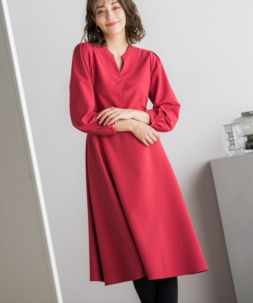 ワンピース 低身長向けプチサイズ展開あり 袖ボリュームvネック長袖ワンピース 洗濯機で洗える Zozotown Yahoo 店 通販 Yahoo ショッピング ワンピース 低身長向けプチサイズ展開あり 袖ボリュームvネック長袖ワンピース 洗濯機で洗える Zozotown Yahoo 店 通販 Yahoo ショッピング