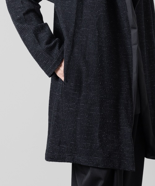 カーディガン DRAPE HOOD CARDIGAN メンズの画像
