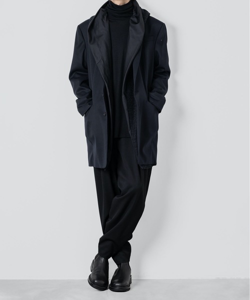 カーディガン DRAPE HOOD CARDIGAN メンズの画像