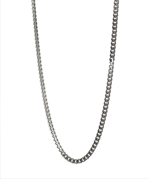 LION HEART シルバー シールド リンク チェーン ネックレス 49cm LION HEART ネックレス “BASIC”EXラージシルバーチェーン
