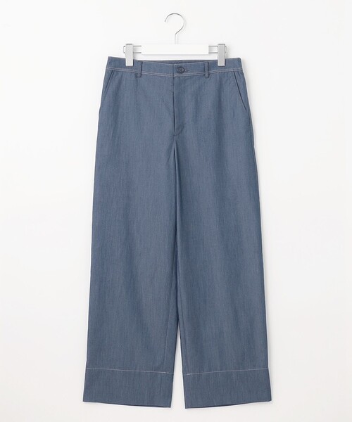 J.PRESS パンツ 「洗える」ツイルライトストレッチ セミワイド