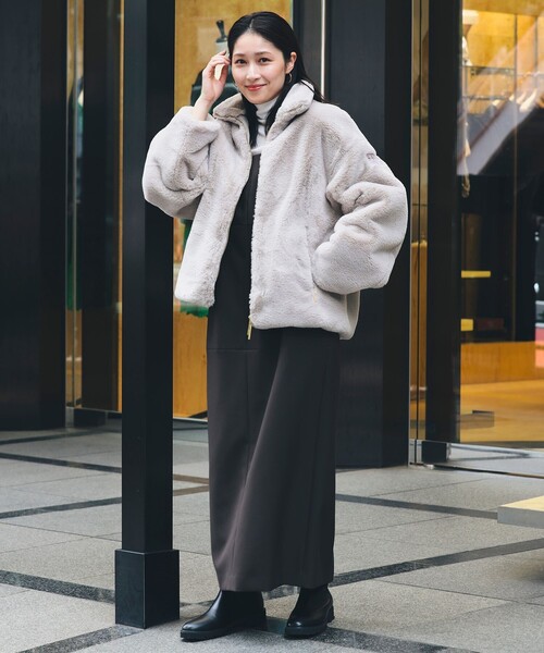 タトラス　23AW ボアアウター　サイズ3 TATRAS タトラス BARBRA/バルブラ オーバーサイズボアブルゾン