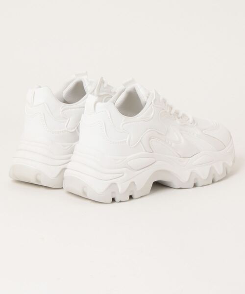 【✩】女性用厚底ブレッドシューズ Shoes in Closet スニーカー 厚底 ウェーブソール ダブルシュー