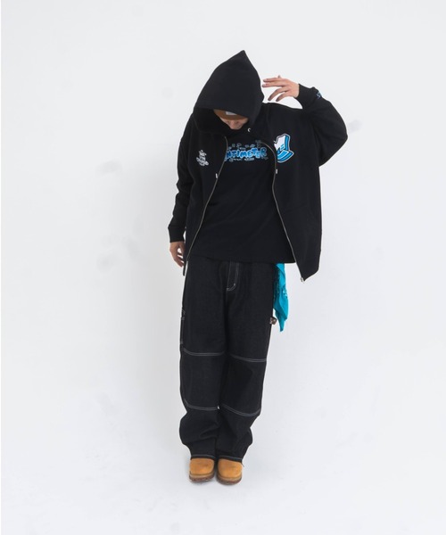 centimeter（センチメーター） tシャツ Gradation graffiti long tee