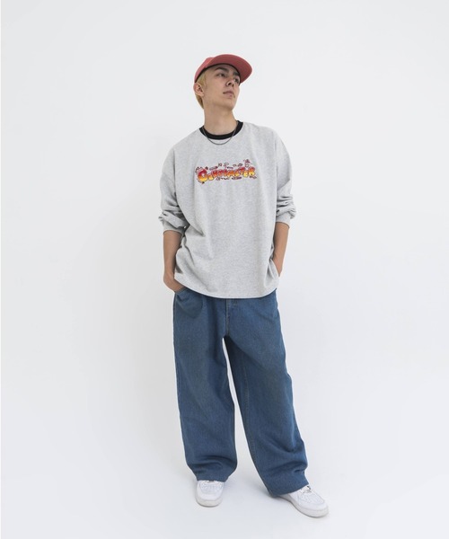 centimeter（センチメーター） tシャツ Gradation graffiti long tee