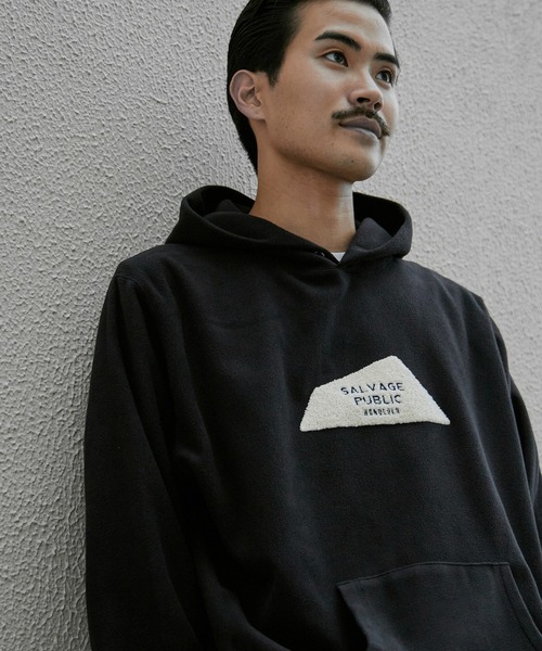 SALVAGE PUBLIC フーディ 黒 SALVAGE PUBLIC フーディ 黒