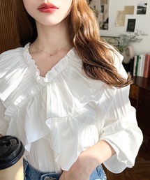 moment+ ブラウス シャツ 「累計販売枚数3万枚突破！」ドビー