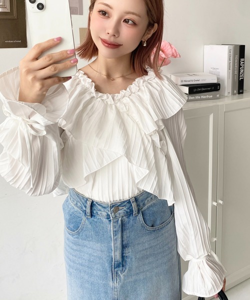 moment+ ブラウス シャツ 「累計販売枚数3万枚突破！」ドビー