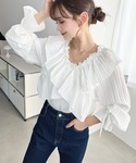 ブラウス シャツ 夏 「累計販売枚数3万枚突破...の詳細画像2
