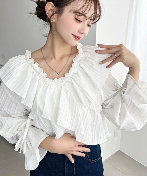 Fairy Wish パールプリンセスブラウス 白 ホワイト M Fairy Wish