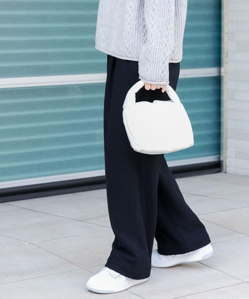 タグ付き未使用品　FORK&SPOON　ブラッシュドパンツ　サイズ1 FORK&SPOON（フォークアンドスプーン） パンツ ブラッシュドパンツ