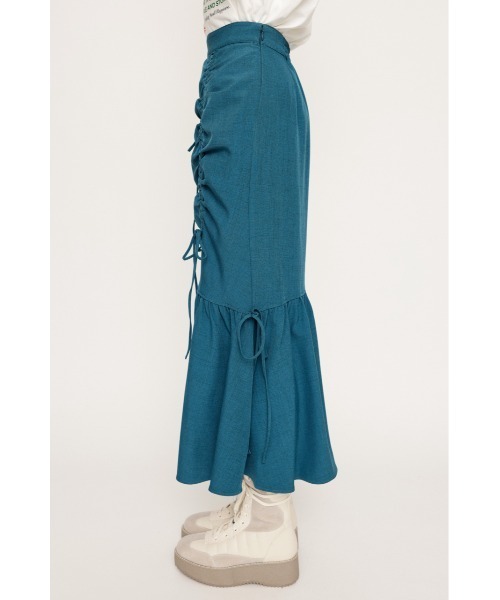 SLY（スライ） ロング スカート 夏 ASYMMETRY GATHER SK