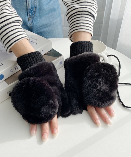 手袋 「スマホ対応」ファーミトン レディース : ZOZOTOWN Yahoo!店