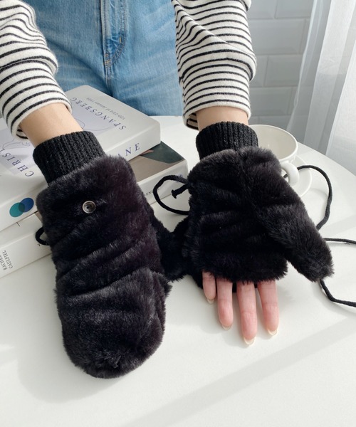 手袋 「スマホ対応」ファーミトン レディース : ZOZOTOWN Yahoo!店