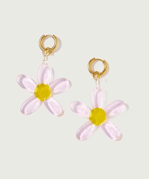 NINFA handmade（ニンファ ハンドメイド） ピアス Flower Hoops
