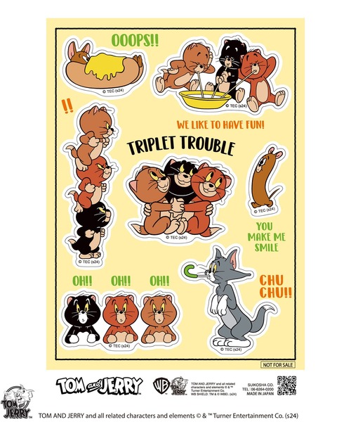 バッジ 「公式」TOM and JERRY ピンバッジセット直営限定 : ZOZOTOWN