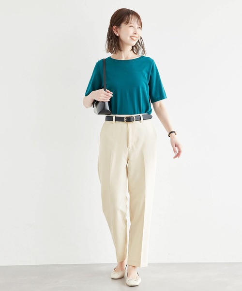 バン様 ROPE' PICNIC（ロペ ピクニック） パンツ カラーテーパードパンツ