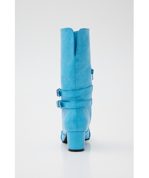 LAGUA GEM ブーツ レディース M LAGUA GEM ブーツ SQUARE TOE BELT レディース : ZOZOTOWN Yahoo