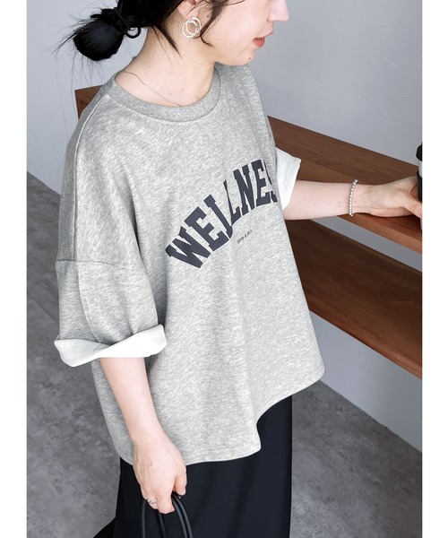 reca（レカ） tシャツ 「ZOZOTOWN限定」ロゴプリントTシャツ