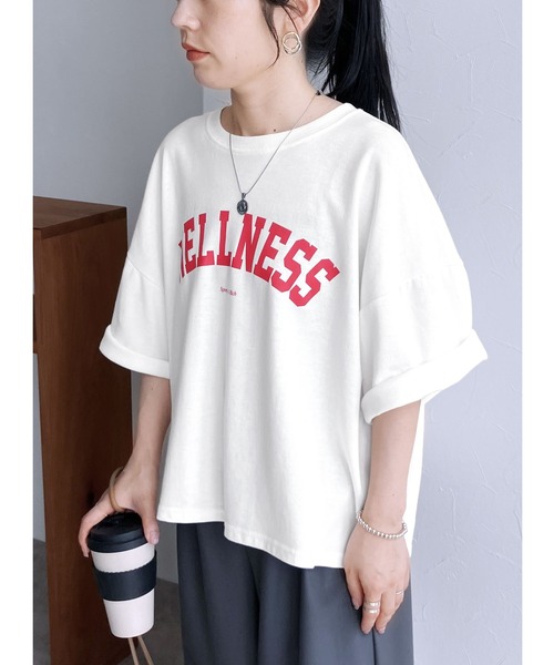 tシャツ TPロゴプリントTシャツ レディース reca tシャツ ロゴプリントTシャツ レディース : ZOZOTOWN Yahoo