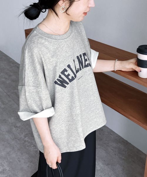 tシャツ TPロゴプリントTシャツ レディース 楽天市場】ロゴプリントtシャツ レディース ロゴtシャツ 春 夏