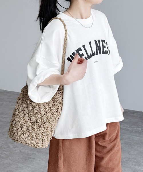 reca（レカ） tシャツ 「ZOZOTOWN限定」ロゴプリントTシャツ