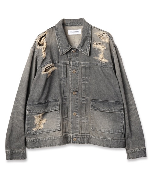 DISCOVERED（ディスカバード） デニムジャケット gジャン BORO DENIM