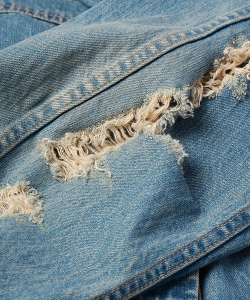 DISCOVERED（ディスカバード） デニムジャケット gジャン BORO DENIM