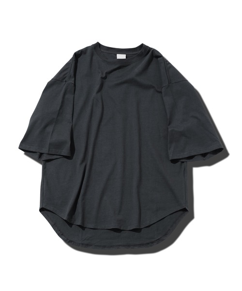 JIGGYS SHOP（ジギーズショップ） tシャツ 天竺5分袖 裾ラウンド 半袖