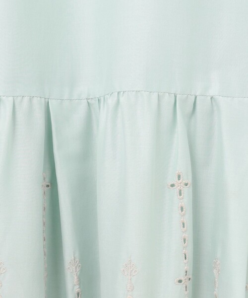 自由区（ジユウク） ワンピース エンブロイダリーローン ワンピース