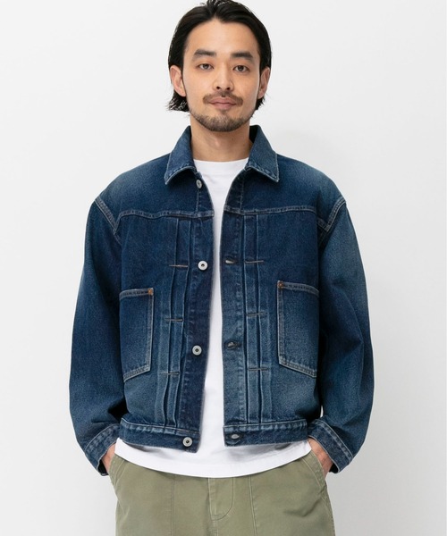 Johnbull コート ジャケット 13.5オンスデニムトラッカー