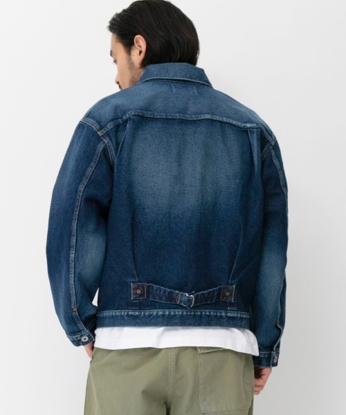 Johnbull コート ジャケット 13.5オンスデニムトラッカー