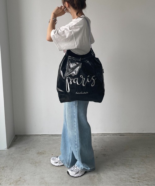 ドット柄刺繍収納バッグ グレー 楽天市場】秩父紺七 齋藤染物店 藍染 トートバッグ 水玉 刺子織