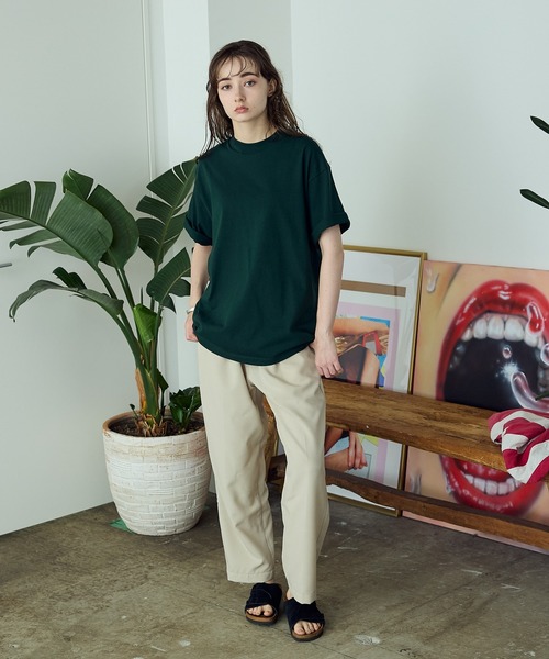 Lee スラックス Lee/リー BELTED EASY PANTS イージーパンツ