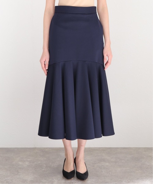 未使用】Vermeil par IENA チュールフレアスカート（紺 38）｜スカート 