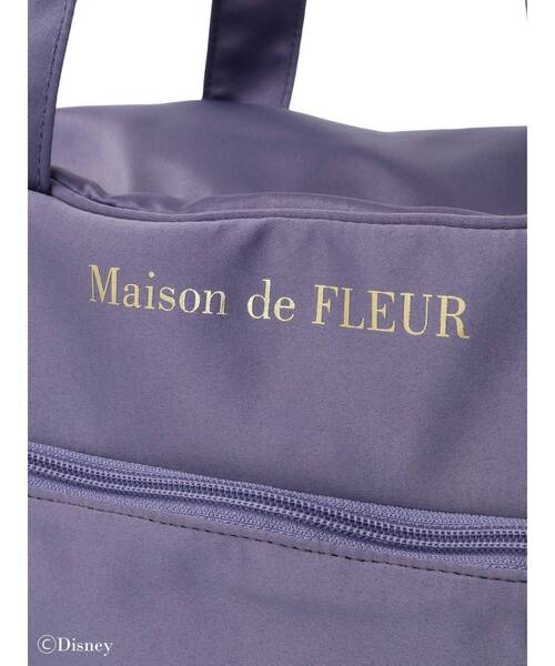 Maison de FLEUR Berlioz　ミニキャリーオンバッグ サテンキャリーオンバッグ（ボストンバッグ）｜Maison de FLEUR