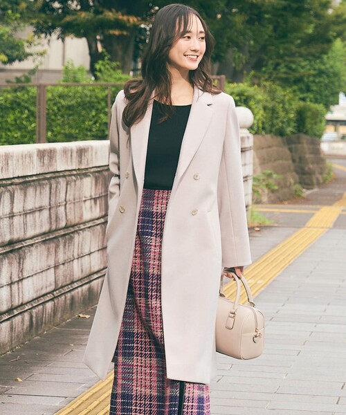 ANY SIS（エニィスィス） コート チェスターコート ウールライク