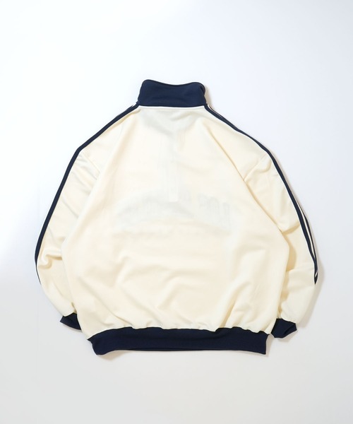 dezert ハーフジップジャケット おしゃれスタ ジャージ half zip track jacket/フロントロゴ刺繍