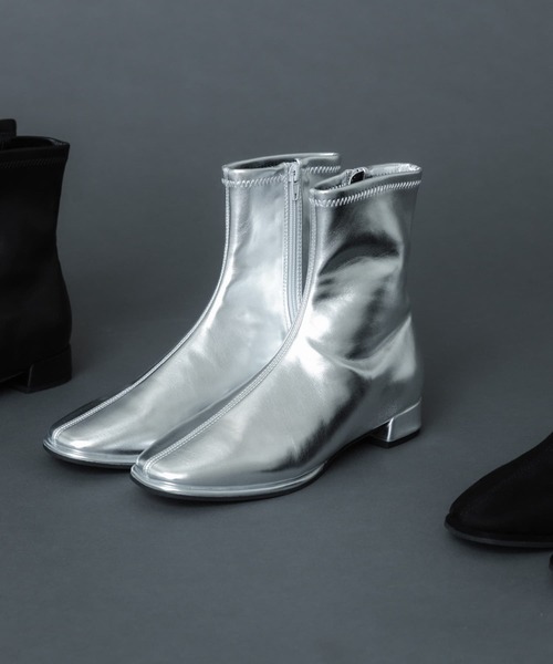 SENSE OF PLACE by URBAN RESEARCH ブーツ スクエアトゥセンターシーム