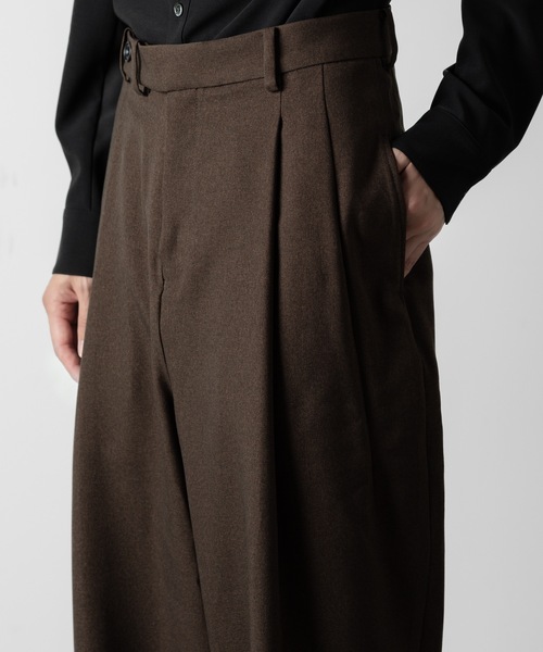 ATO（アトウ） パンツ LANATEC 2TACK TAPERED PANTS メンズ : ZOZOTOWN