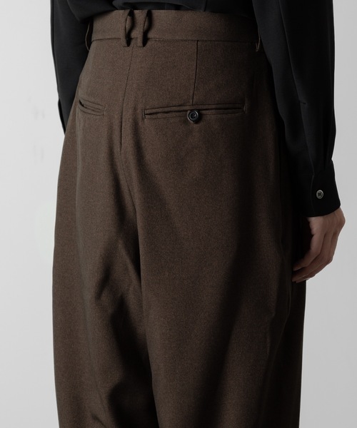 マックさん専用 TWOTUCK TAPEREDCHINO PANTS Toironier/トワロニエ/2Tuck CHINO Pants | GARDEN（ガーデン