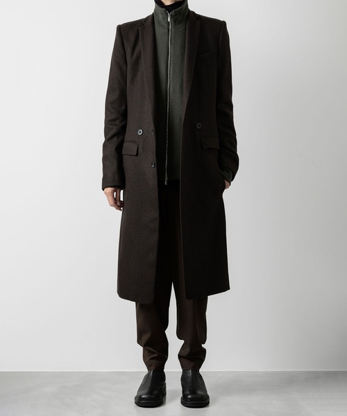 ATO（アトウ） パンツ LANATEC 2TACK TAPERED PANTS メンズ : ZOZOTOWN