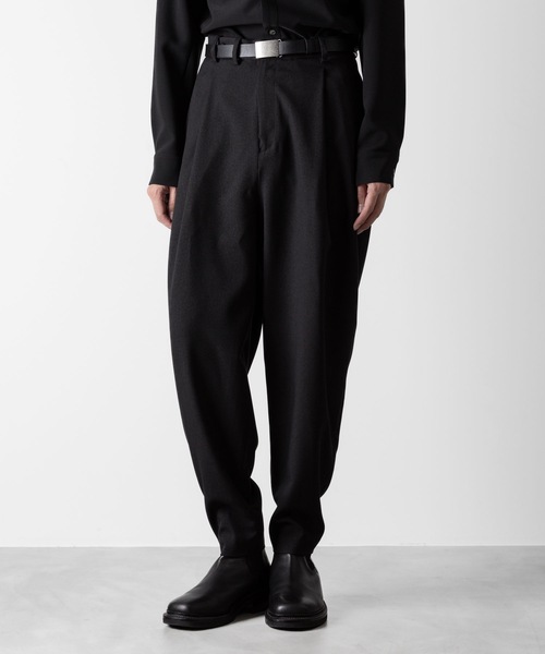 ATO パンツ LANATEC 2TACK TAPERED PANTS メンズ : ZOZOTOWN