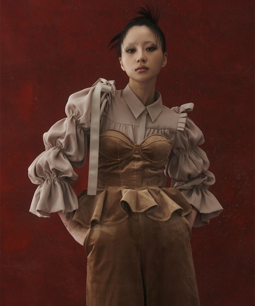 HAENGNAE シャツ ブラウス OMOCHI BLOUSE レディース : ZOZOTOWN Yahoo 