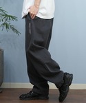 ワイドパンツ パンツ メンズ レディースの詳細画像2